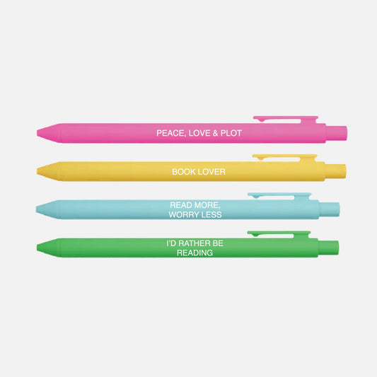 The Reader Pen Set – Set of 4