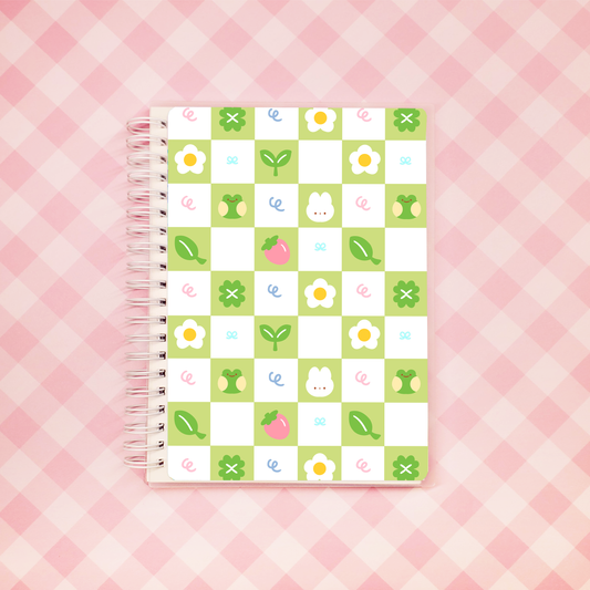 Checkered Frog Reusable Sticker Book