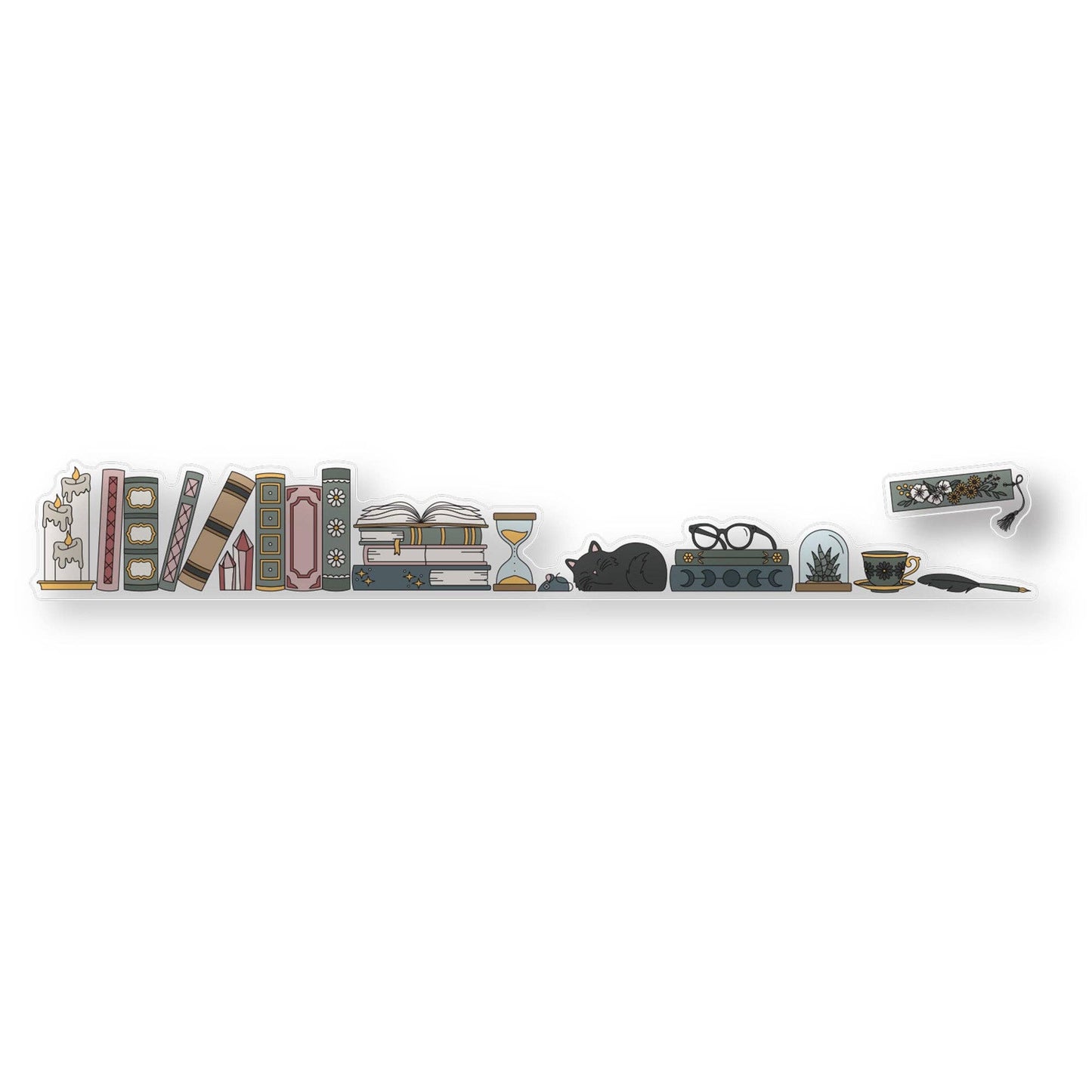 Bookshelf Sticker Wrap