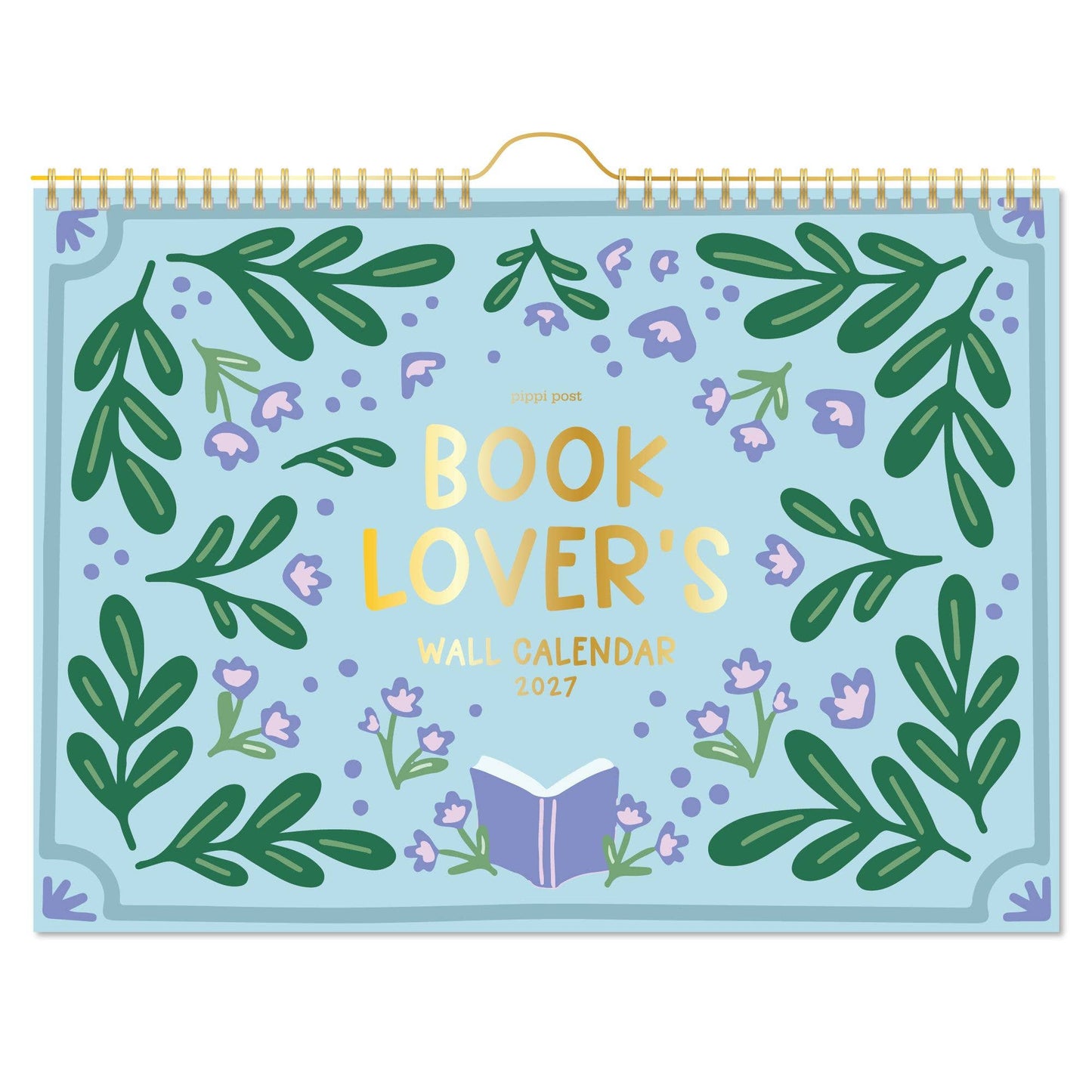 Book Lover's 2027 Spiral Hanging Wall Calendar