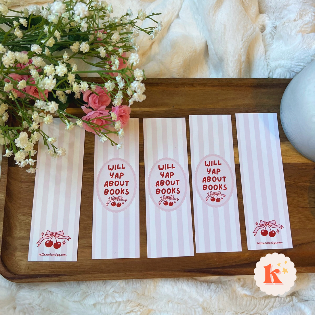 Will yap about books bookmark