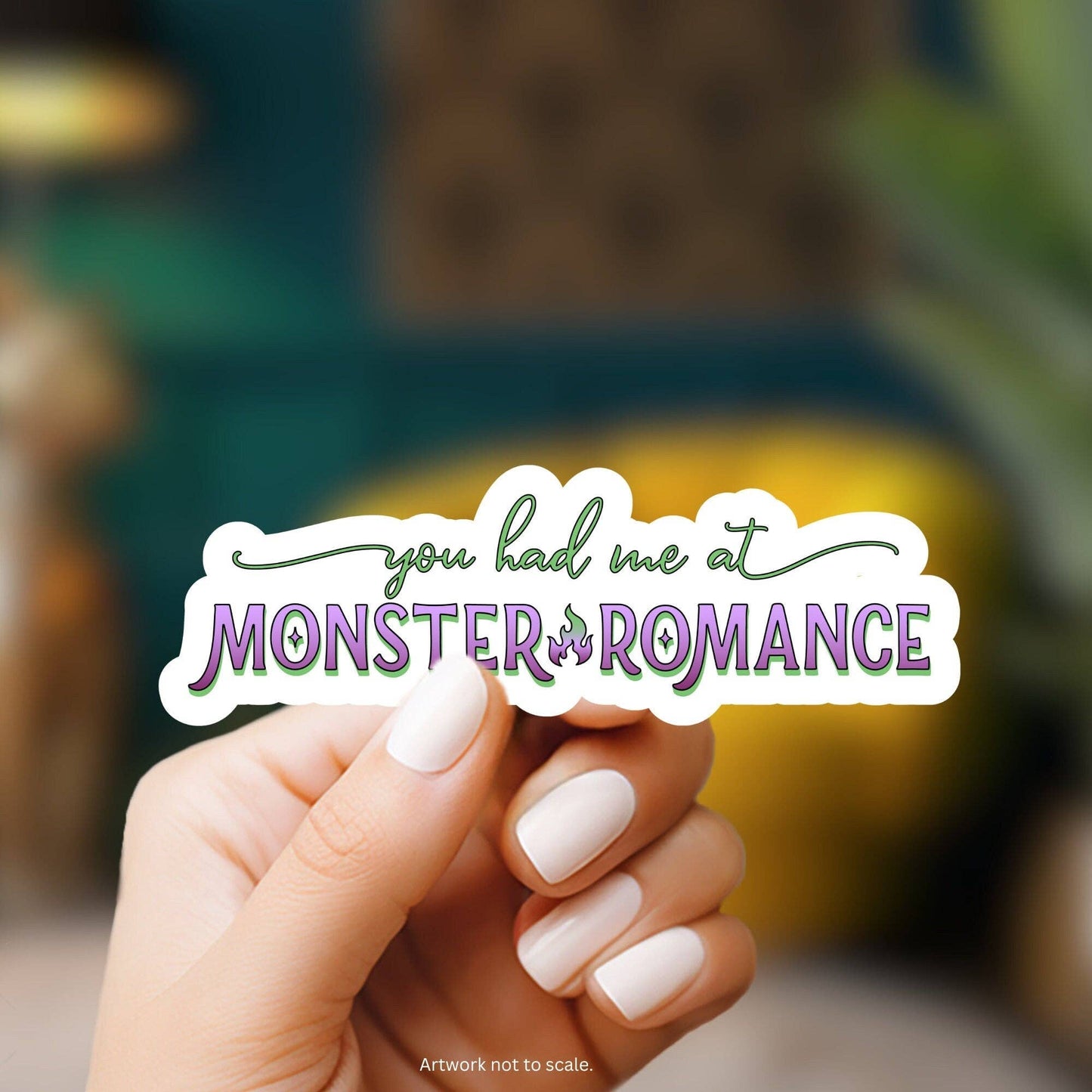 You Had Me at Monster Romance Sticker