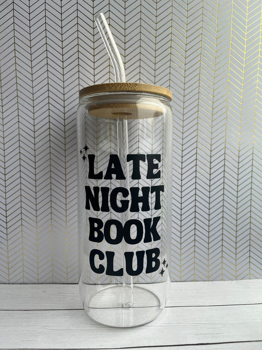 Late Night Book Club Cold Cup