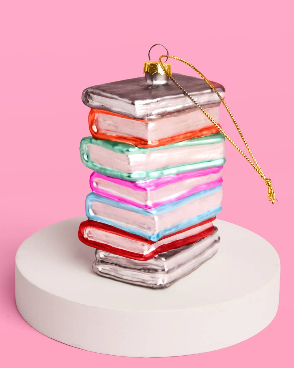 Enemies to Lovers Christmas Ornament - glass holiday decor Xmas Christmas Holiday