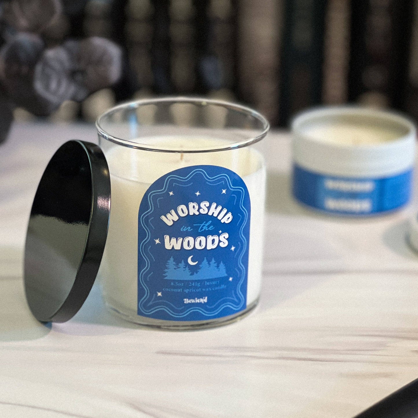 Worship in the Woods Candle - Inspired by Threads of the Maiden’s Moon by Myla Rose