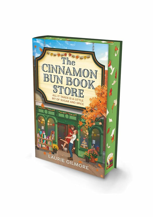 The Cinnamon Bun Book Store (Deluxe Edition): Brand new for 2026 the hardback deluxe edition of readers favorite Dream Harbor romance cover image