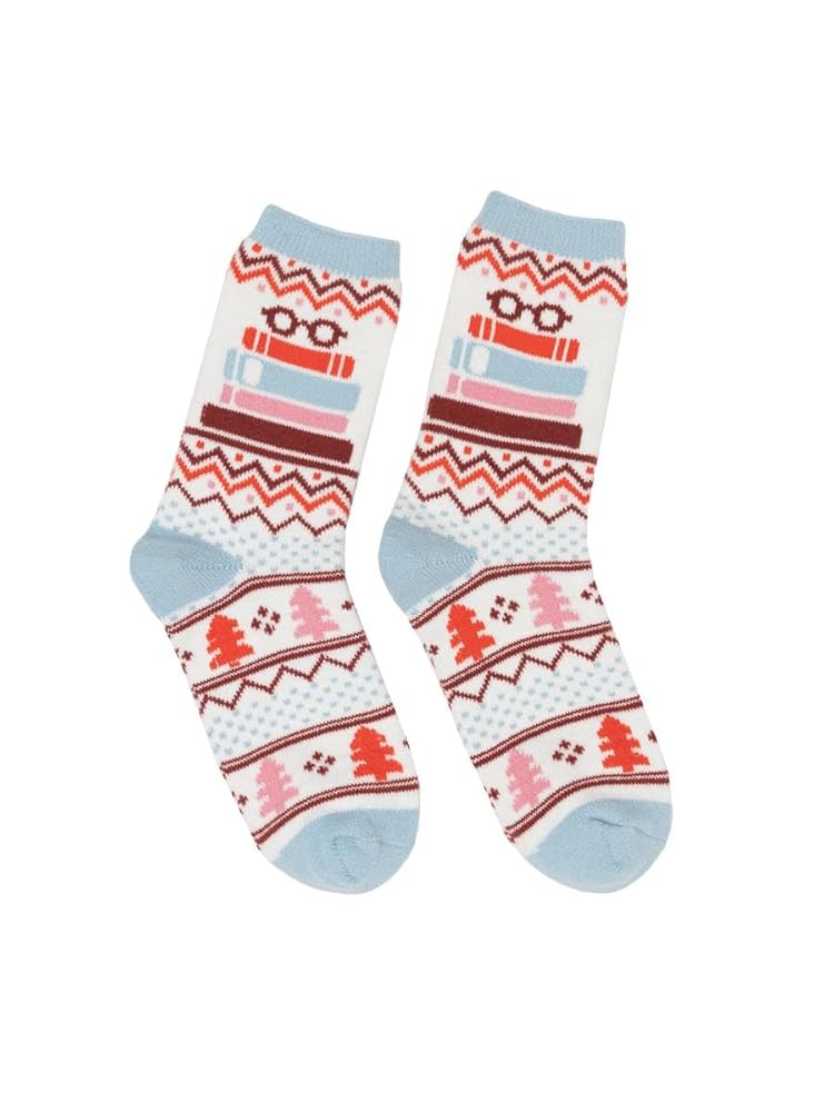 Tbr Book Stack Cozy Socks - Small cover image