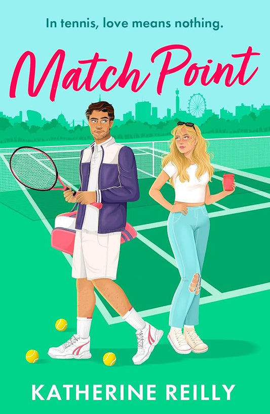 Match Point: a forced proximity, enemies-to-lovers tennis rom-com perfect for fans of sport romance cover image