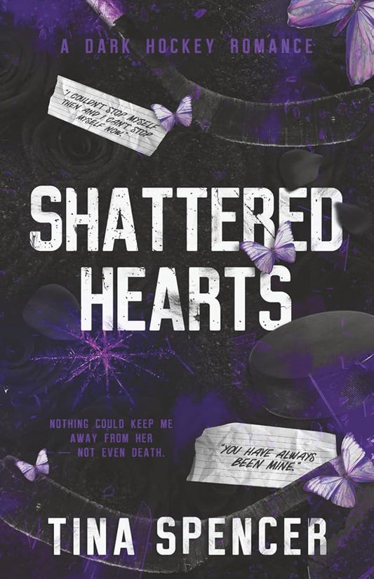 Shattered Hearts: A Dark Hockey Romance (Hudson Yards Series) cover image