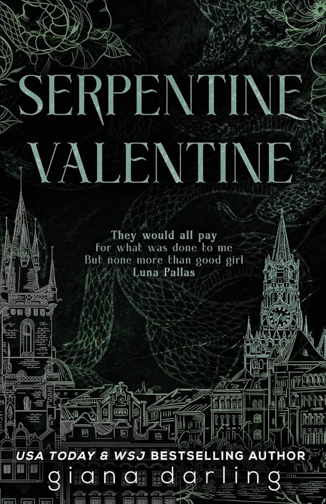 Serpentine Valentine: A Dark Academia Sapphic Romance cover image