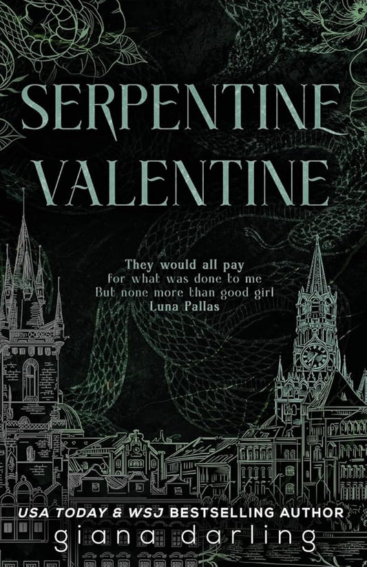 Serpentine Valentine: A Dark Academia Sapphic Romance cover image