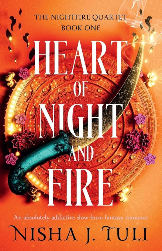 Heart of Night and Fire: An absolutely addictive slow burn fantasy romance (The Nightfire Quartet) cover image