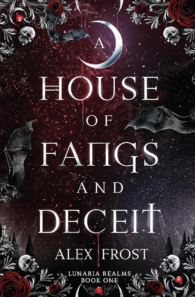 A House of Fangs & Deceit: A Dark Fantasy Romance (Lunaria Realms) cover image