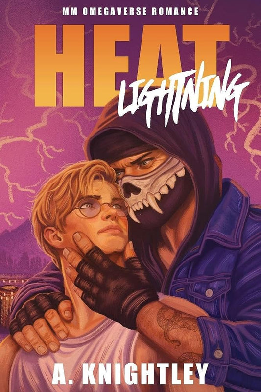 Heat Lightning: A Dark MM Omegaverse Romance (Masked Mates) cover image