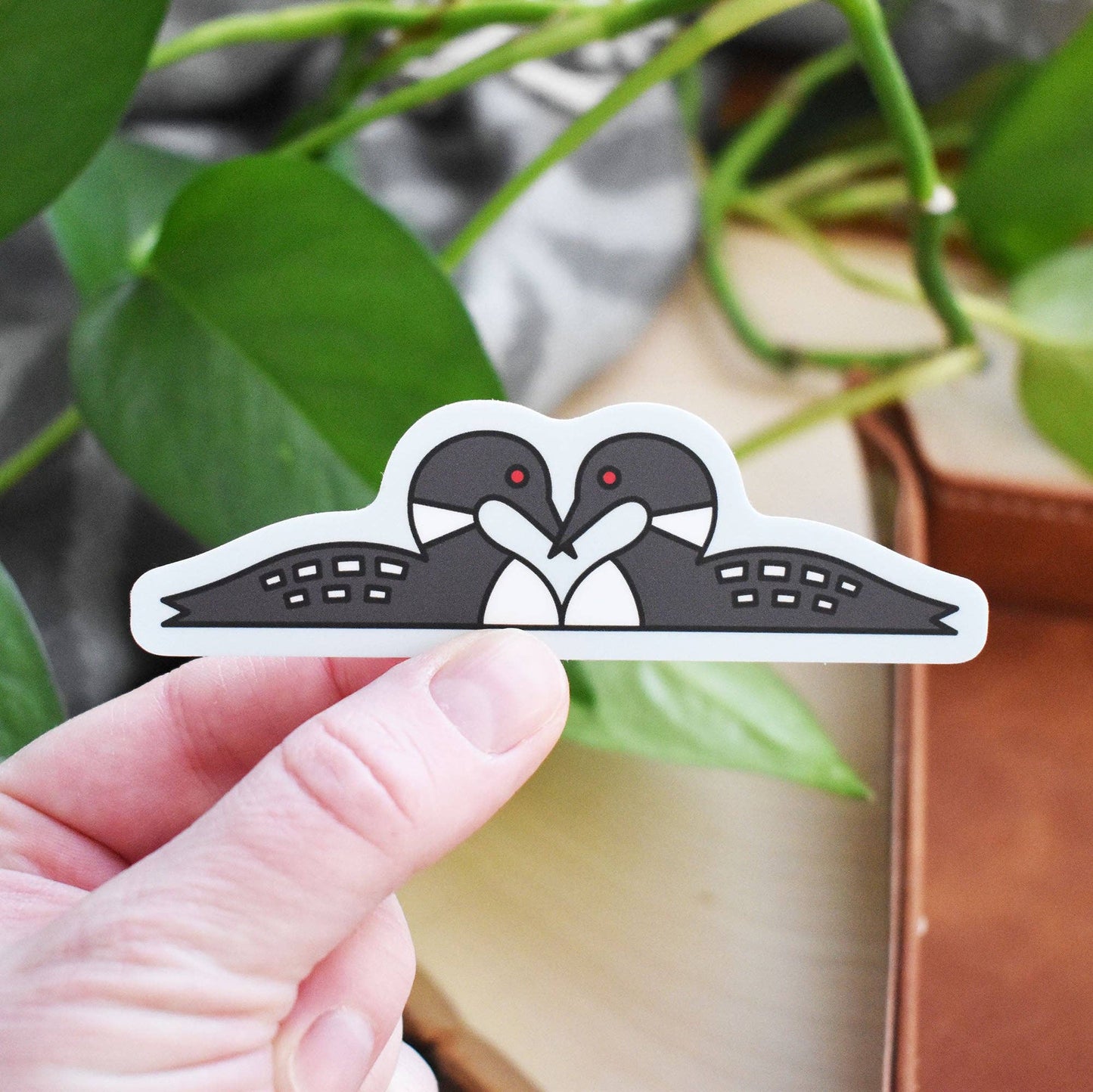 Loon Love Sticker