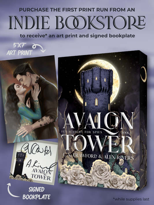[PREORDER] Avalon Tower (Fey Academy for Spies,1)
