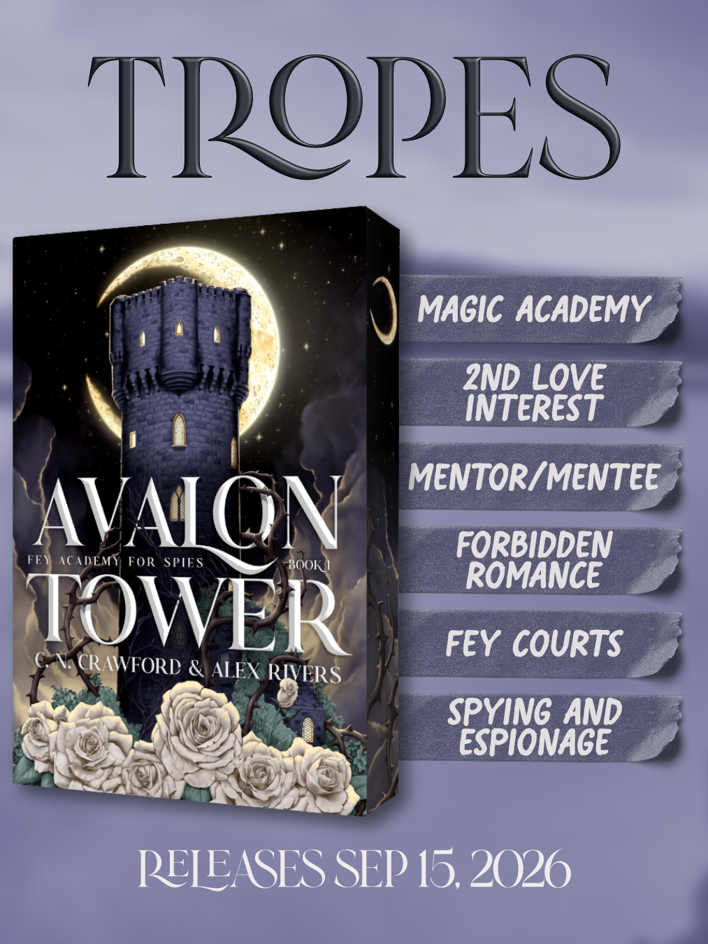 [PREORDER] Avalon Tower (Fey Academy for Spies,1)
