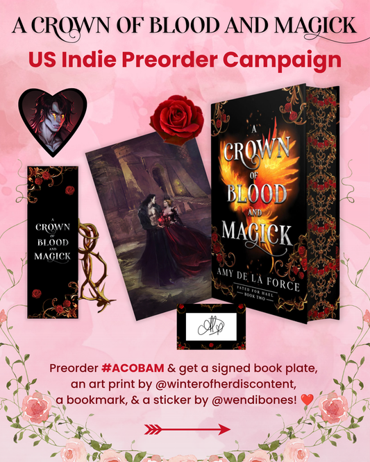 [PREORDER] A Crown of Blood and Magick (Fated for Hael, #2)