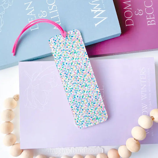Confetti - Acrylic Bookmark