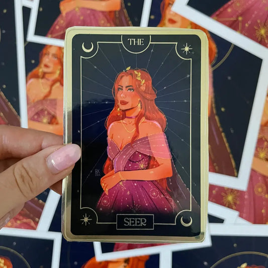 Elain Tarot Card Sticker