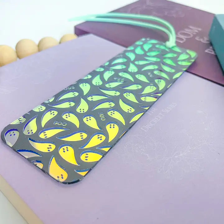 Iridescent Ghosts - Acrylic Bookmark