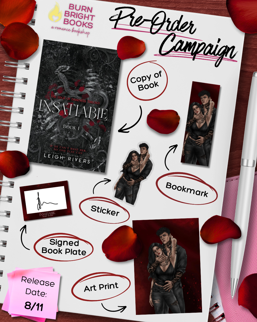 [PREORDER] Insatiable (Edge of Darkness, # 1)