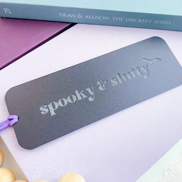 Spooky & Slutty - Acrylic Bookmark