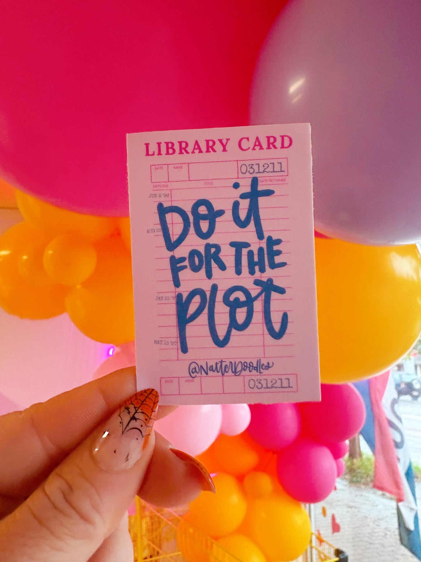 Do It for the Plot Twist – Story Lover Vinyl Sticker