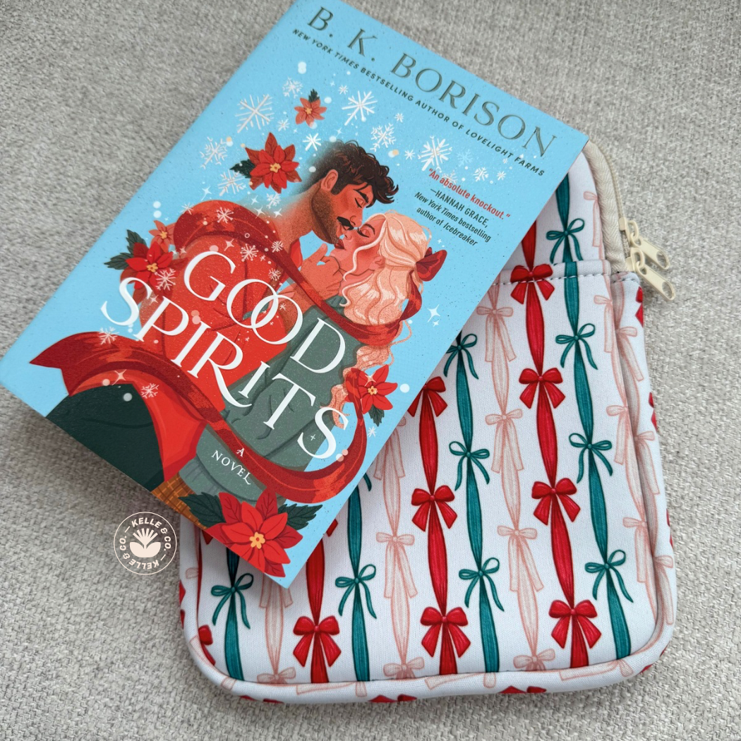 Christmas Book Sleeve | Kindle Sleeve | holiday reader gifts