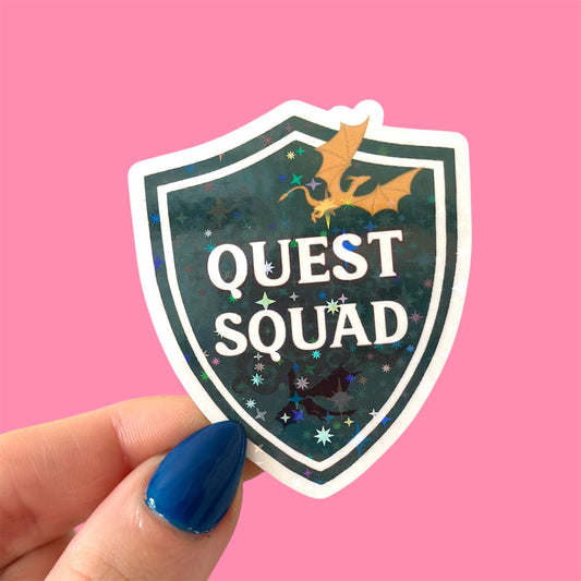 Quest Squad Holographic Sticker