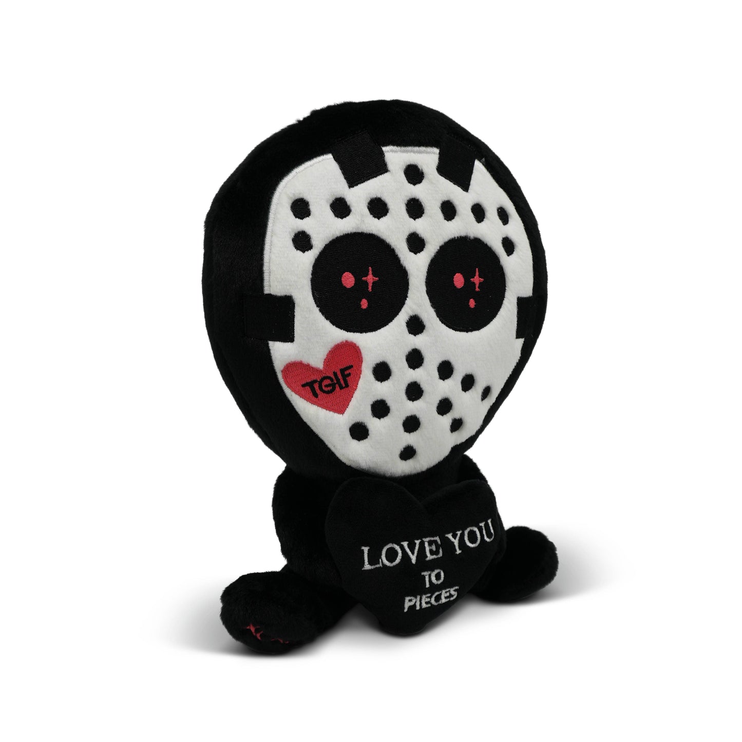 “Love You to Pieces” Hockey Killer Horror Plushies