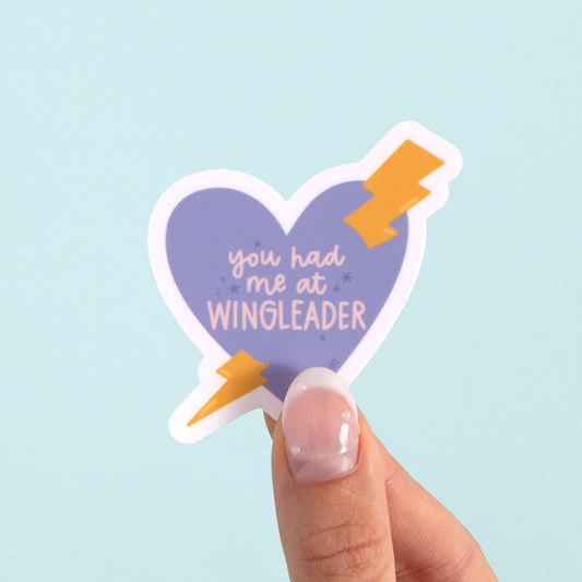 You Had Me at Wingleader Romantasy Decal Sticker