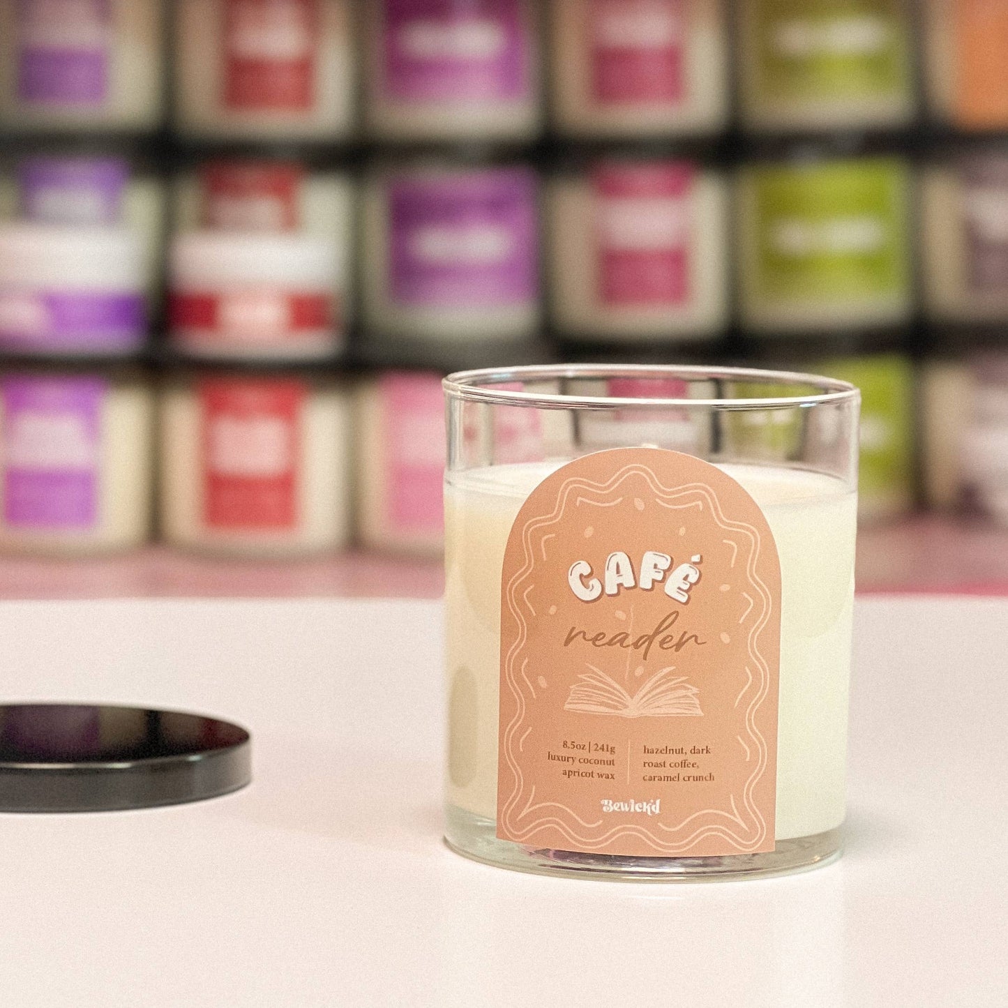 Cafe Reader Candle