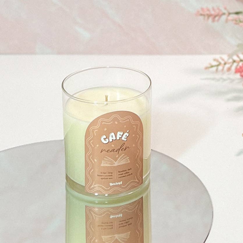 Cafe Reader Candle