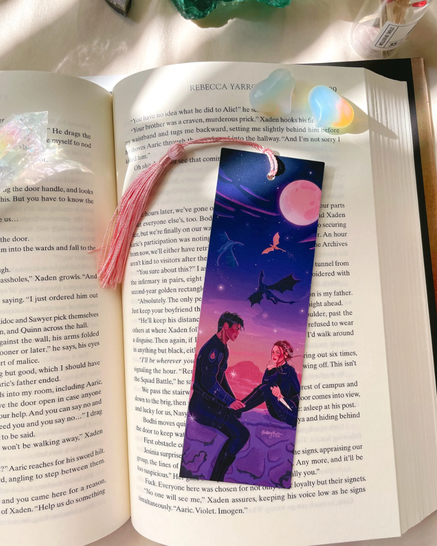 Fourth Wing Bookmark