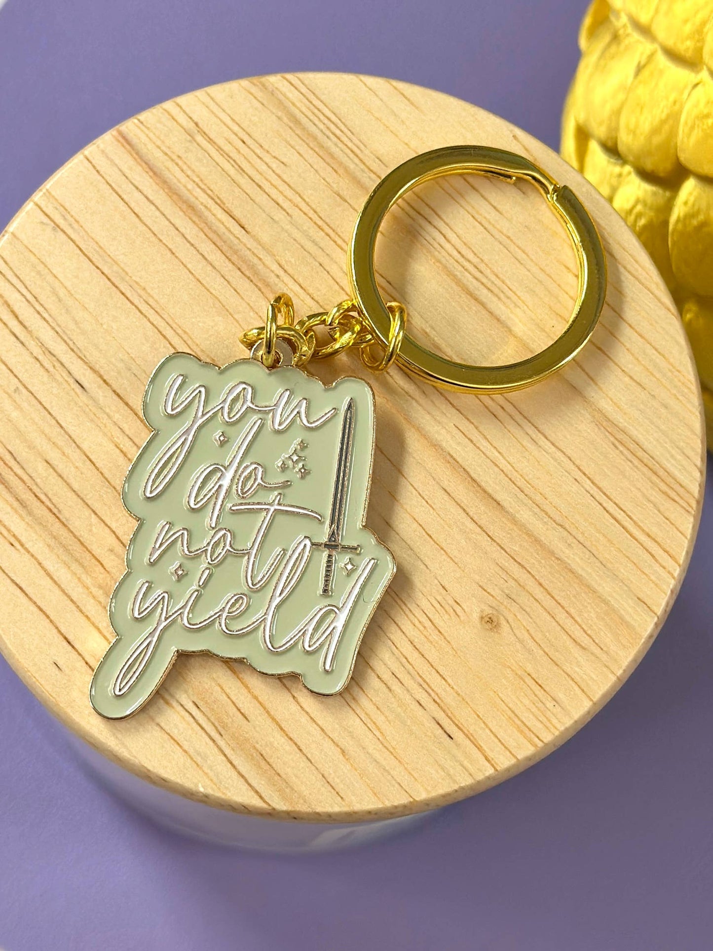 You Do Not Yield Keychain