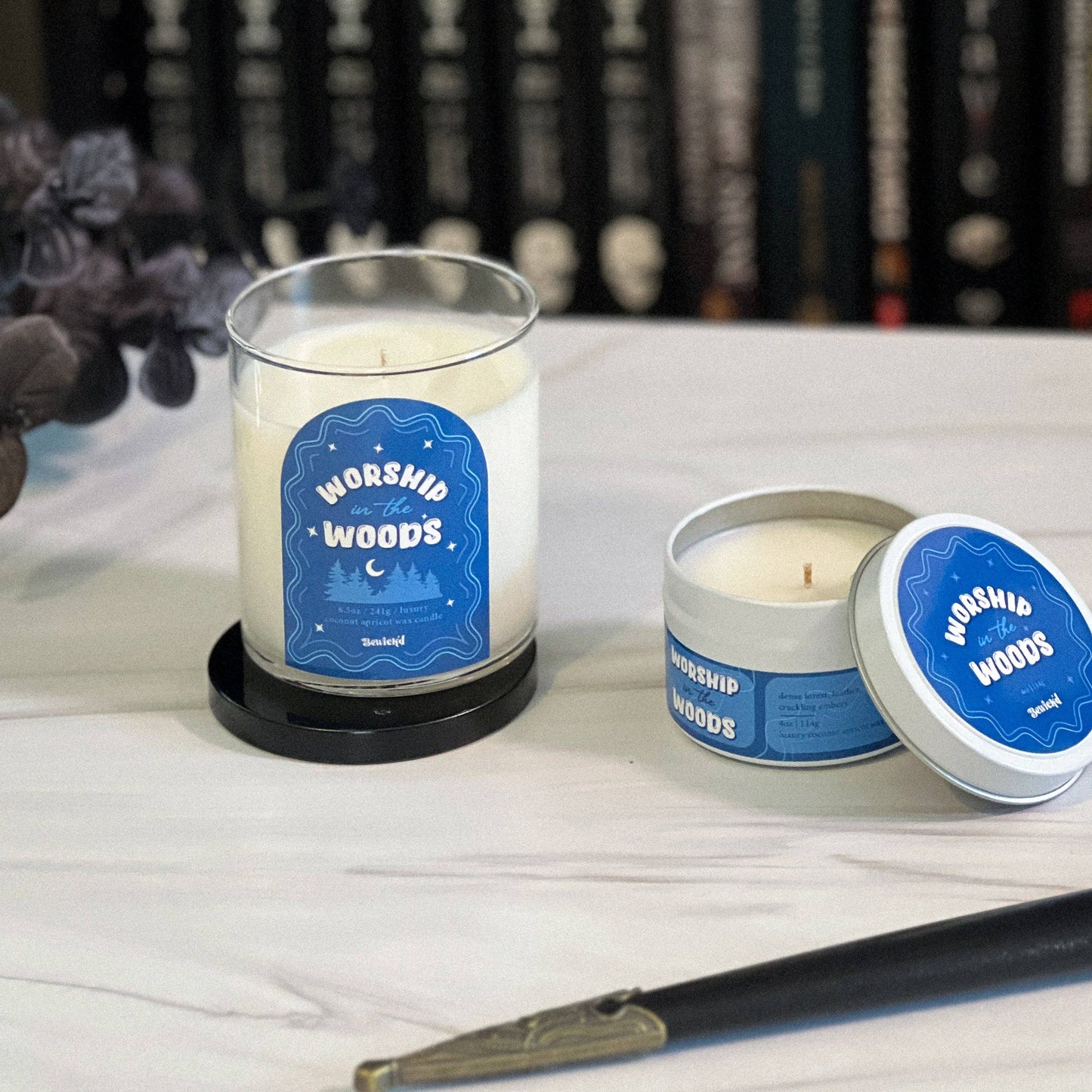 Worship in the Woods Candle - Inspired by Threads of the Maiden’s Moon by Myla Rose