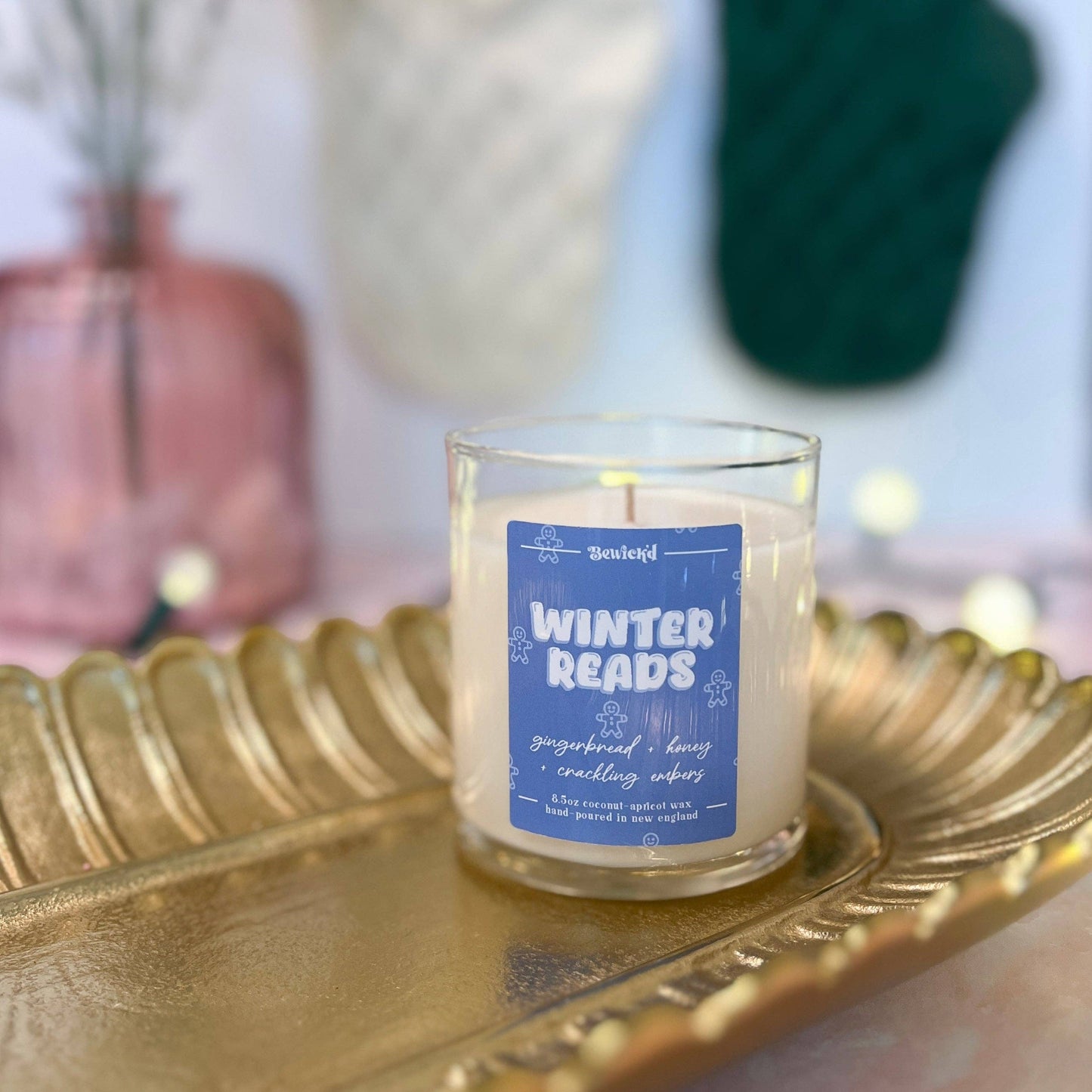 Winter Reads Candle - Book-Inspired Luxury Scented Candle