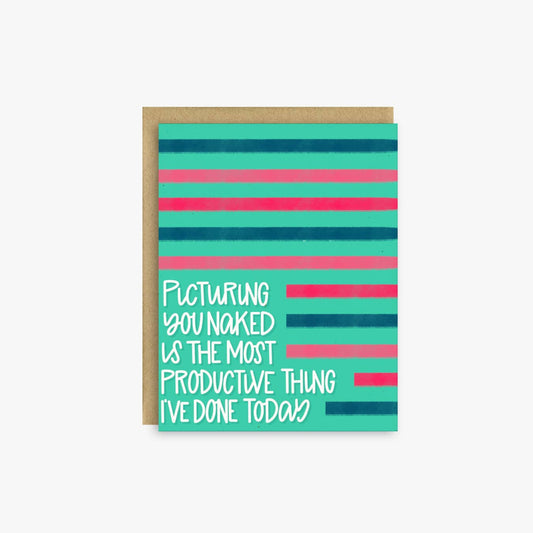 Picturing You Naked Spicy Valentine’s Day Card