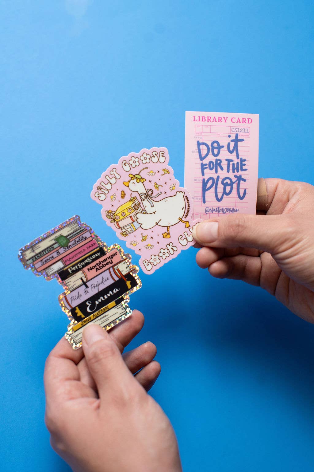 Do It for the Plot Twist – Story Lover Vinyl Sticker