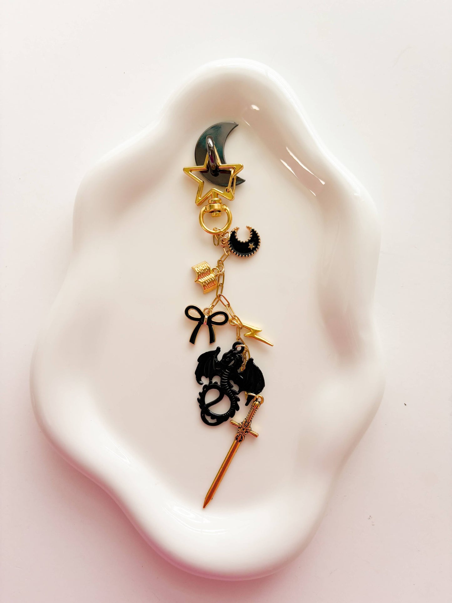 Book Dragons Kindle Charm