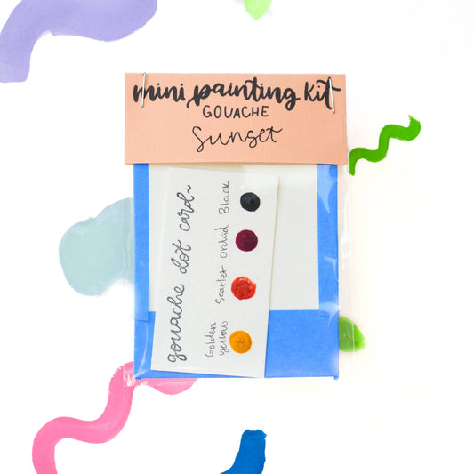 Mini Painting Kit- Sunset