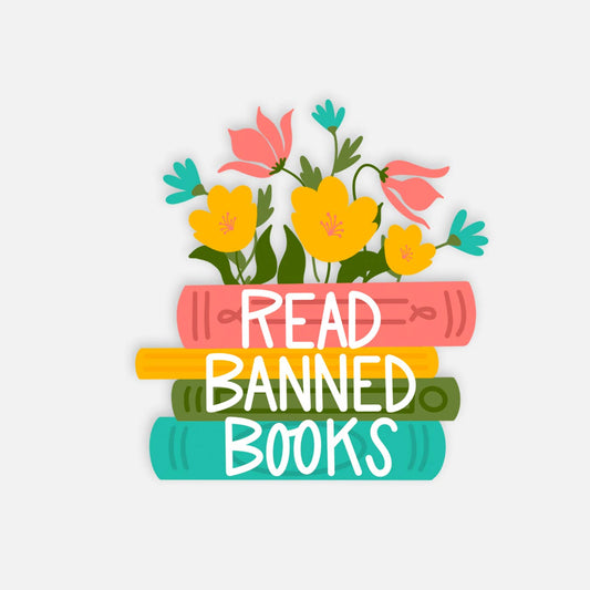 Read Banned Books — Sticker