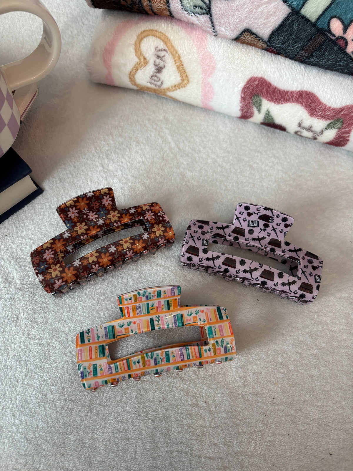 Bookish Hair Clip