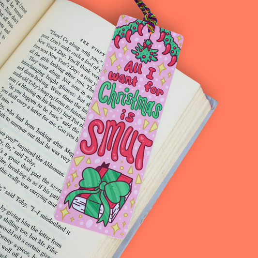 Christmas Smut Holiday Romance Spicy Bookmark