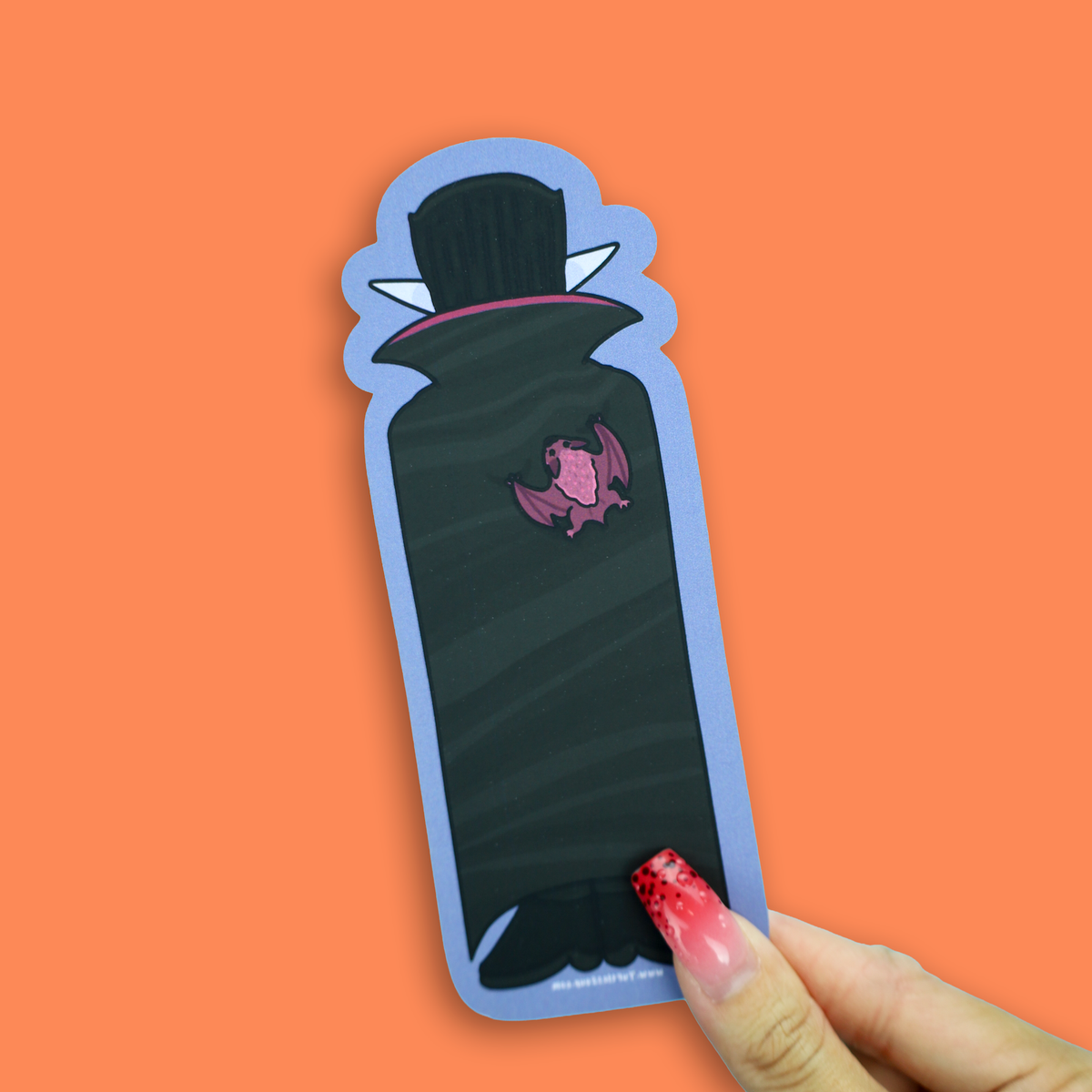 Vampire Monster Vampire Halloween Bookmark
