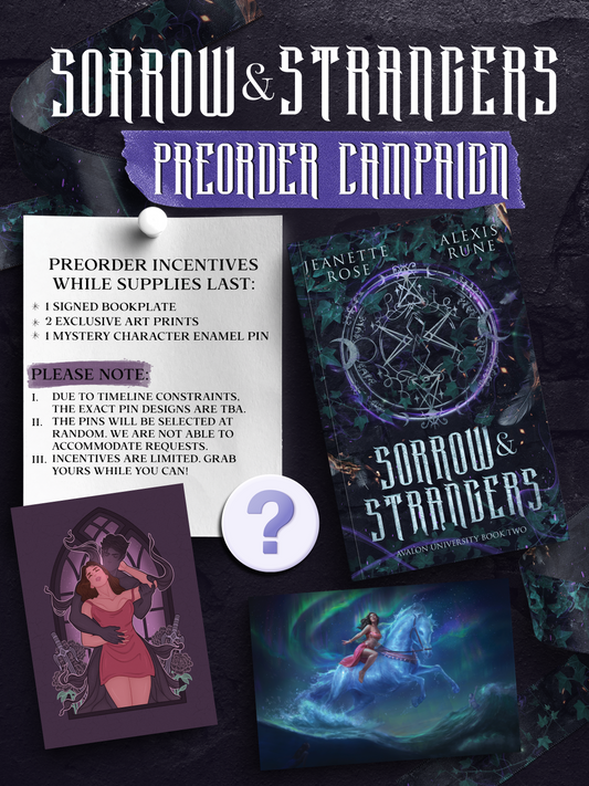 [PREORDER] Sorrow & Strangers (Avalon University)